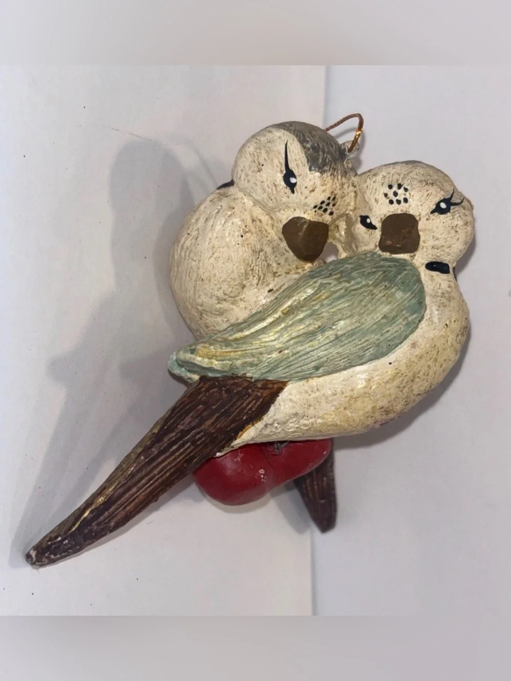 House of Hatten Two Turtle Doves Twelve Days Of Christmas Ornament Denise Calla